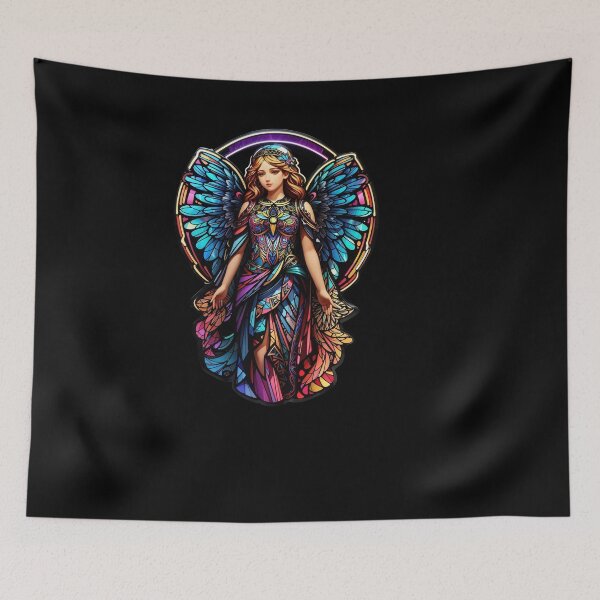 Item preview, Stained Glass Angel Pattern designed and sold by Desfix.