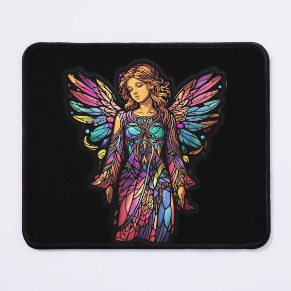 Item preview, Stained Glass Angel Pattern designed and sold by Desfix.