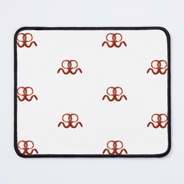 Item preview, Red Octopus on White designed and sold by CushyNest.