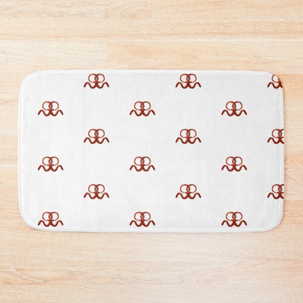 Item preview, Red Octopus on White designed and sold by CushyNest.
