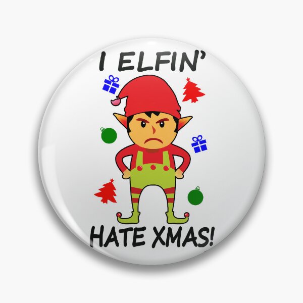 Item preview, Elfin' Hate Xmas! (2023)  designed and sold by CussRoberts.