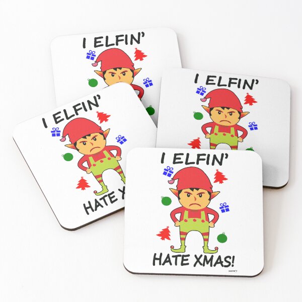 Item preview, Elfin' Hate Xmas! (2023)  designed and sold by CussRoberts.