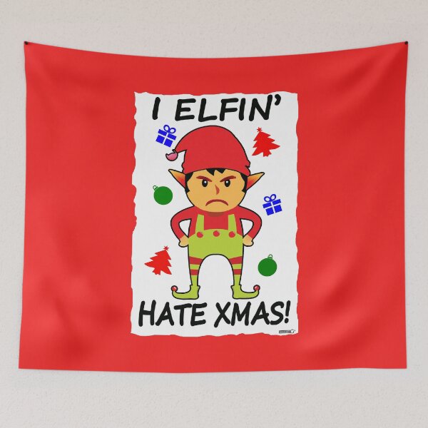Item preview, Elfin' Hate Xmas! (2023)  designed and sold by CussRoberts.