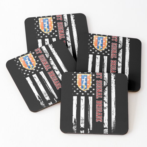 Item preview, 1st Signal Brigade Veteran American Flag Veterans Day Xmas designed and sold by defabiosofxs.