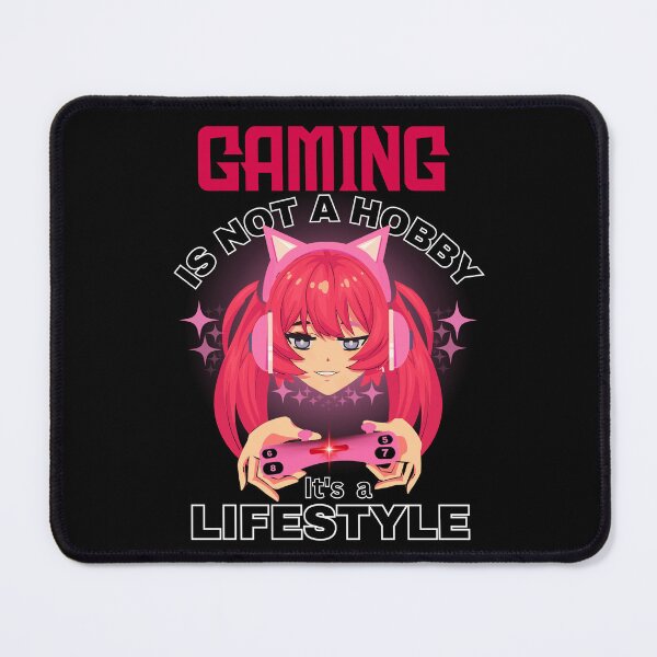 Item preview, Gaming is Not a Hobby It's a Lifestyle Gamer Anime designed and sold by CasmariaOnlineShop -.