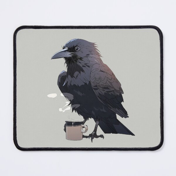 Item preview, Cawfee lover crow designed and sold by Remek-Design.