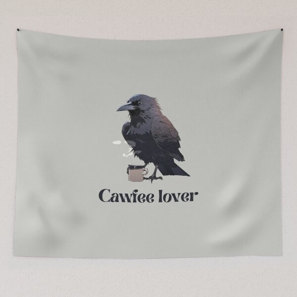 Item preview, Cawfee lover crow designed and sold by Remek-Design.