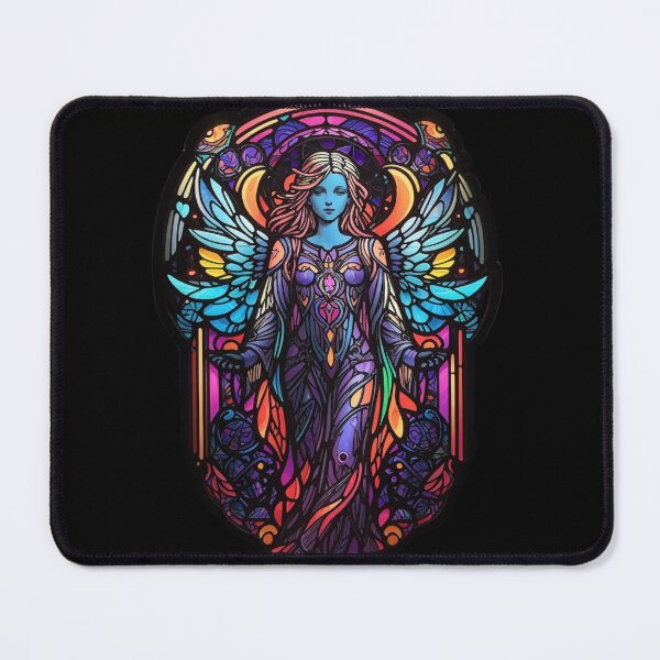 Item preview, Stained Glass Angel Pattern designed and sold by Desfix.