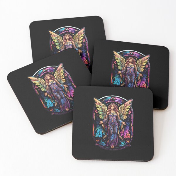 Item preview, Stained Glass Angel Pattern designed and sold by Desfix.