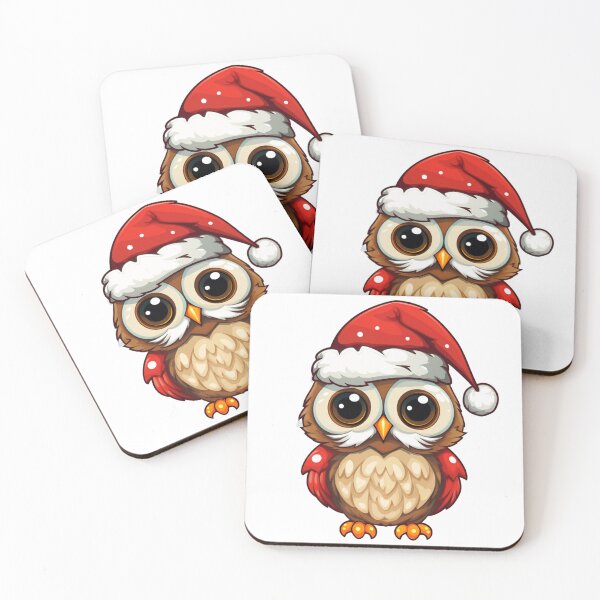 Item preview, Xmas Owl T-Shirt designed and sold by NicolasGlowArt.