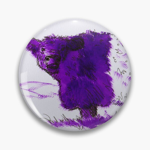 Item preview, Violet Belted Galloway Cow Drawing designed and sold by MikeJory.