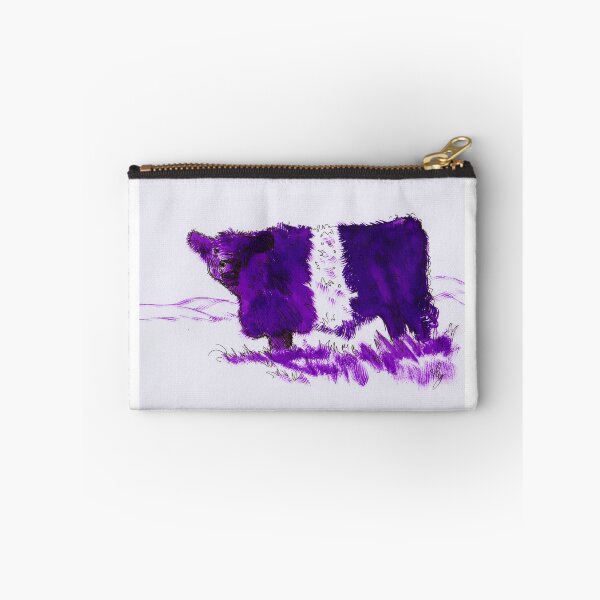 Item preview, Violet Belted Galloway Cow Drawing designed and sold by MikeJory.