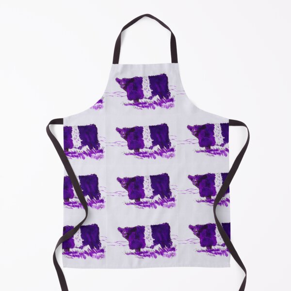 Item preview, Violet Belted Galloway Cow Drawing designed and sold by MikeJory.