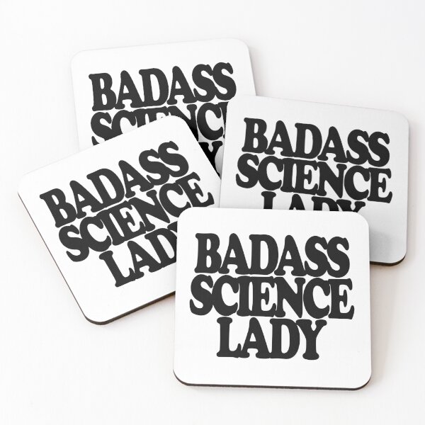 Item preview, Badass Science Lady designed and sold by ScienceCorner.
