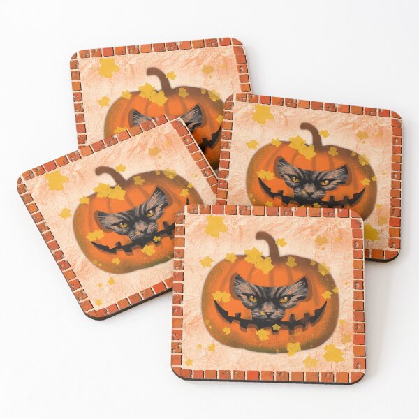 Item preview, Cat-o-Lantern designed and sold by gracefullizard.