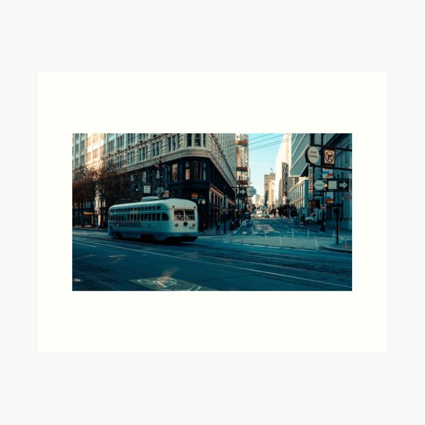 Aperçu de l'œuvre L'heure d'or à San Francisco créée et vendue par JoshPrintsGB.