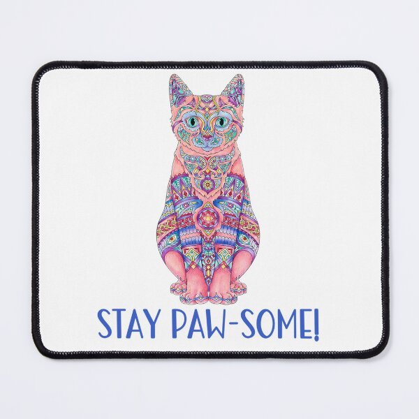 Item preview, Stay Paw-Some! Cat Lover Gift designed and sold by SSustainable.