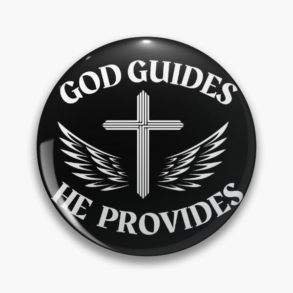 Item preview, God Guides He Provides designed and sold by Walk-n-Witness.