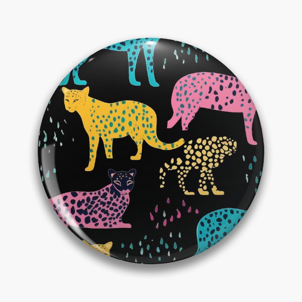 Item preview, Wild Jungle Rendezvous: Neon Leopard & Cheetah Parade for the Fierce Fashionista designed and sold by 21 Tulips.