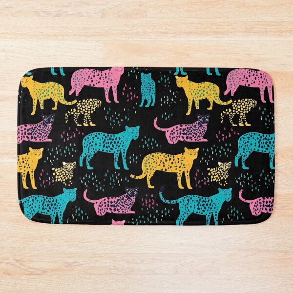 Item preview, Wild Jungle Rendezvous: Neon Leopard & Cheetah Parade for the Fierce Fashionista designed and sold by 21 Tulips.