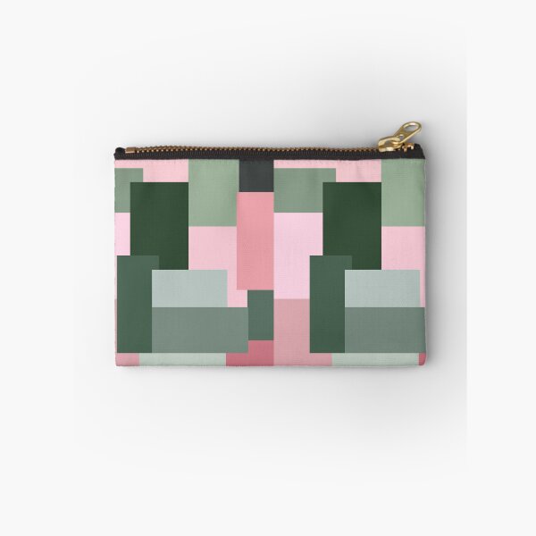 Item preview, Pink and Green Abstract Geometric designed and sold by OneThreeSix.