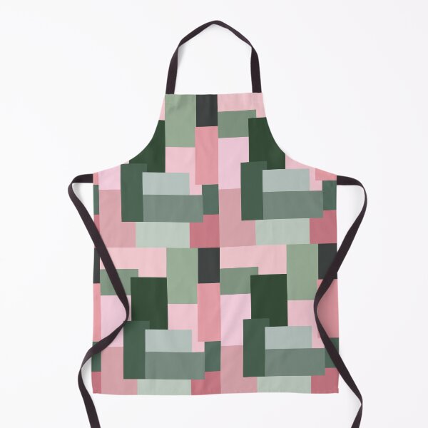Item preview, Pink and Green Abstract Geometric designed and sold by OneThreeSix.
