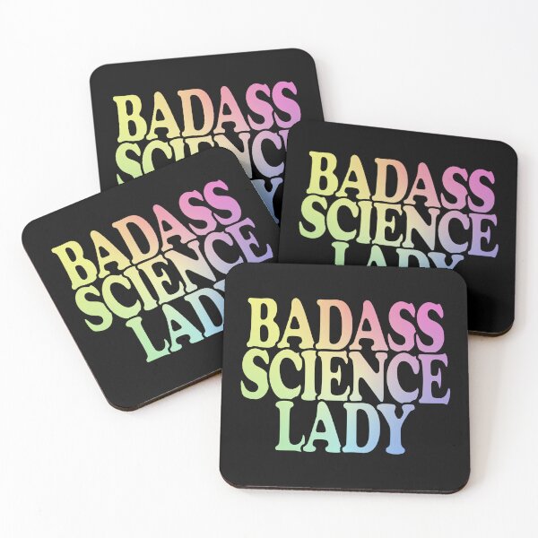 Item preview, Badass Science Lady designed and sold by ScienceCorner.