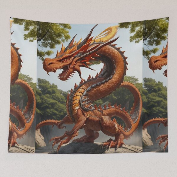 Item preview, Brown Dragon designed and sold by jphillipscott.