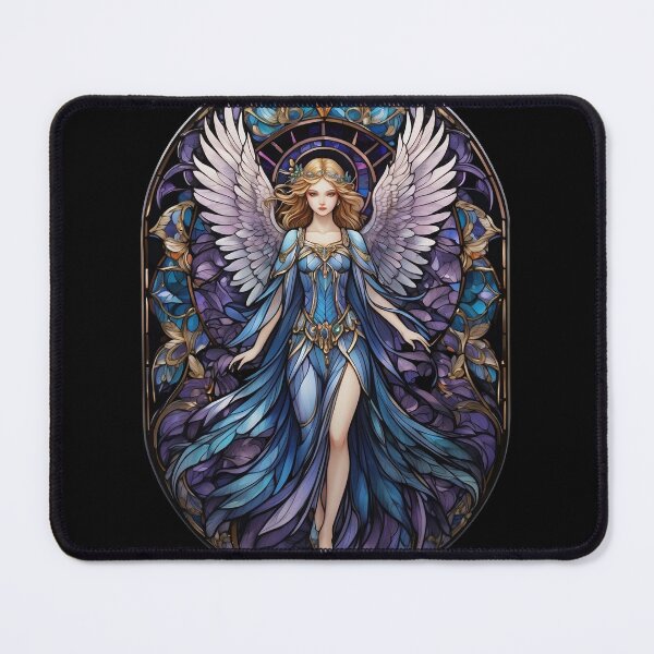 Item preview, Stained Glass Angel Pattern designed and sold by Desfix.