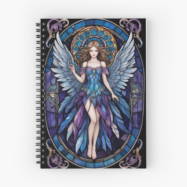 Aperçu de l'œuvre Motif d'ange en vitrail créée et vendue par Desfix.