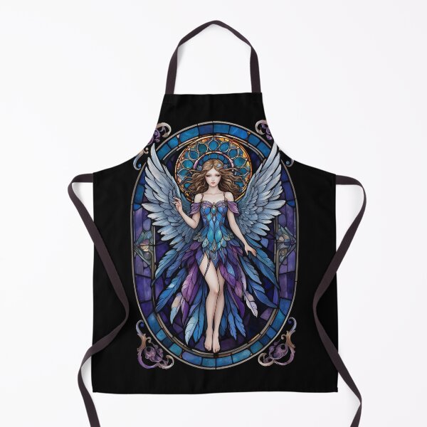 Aperçu de l'œuvre Motif d'ange en vitrail créée et vendue par Desfix.