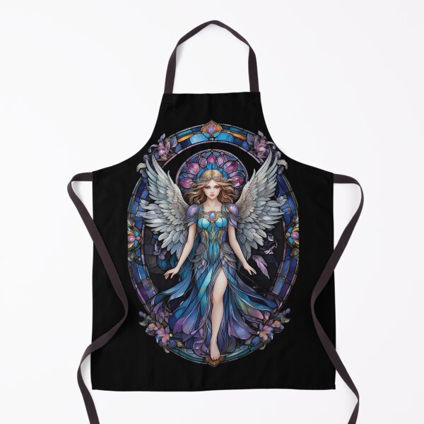 Aperçu de l'œuvre Motif d'ange en vitrail créée et vendue par Desfix.