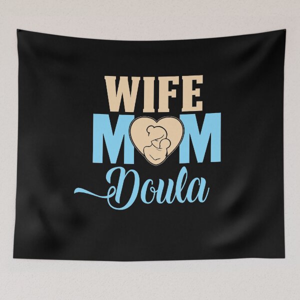 Item preview, Wife Mom Doula, Doula Midwife, Birth Worker, CNM Student, Women's Health Professional designed and sold by behindthefacts.