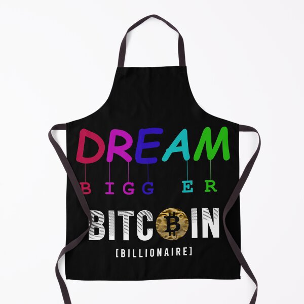 Item preview, Dream Bigger Bitcoin designed and sold by RebelRule.