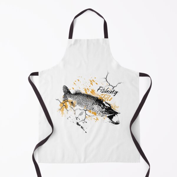 Item preview, Fishing Style Pike Orange designed and sold by FishingMD.