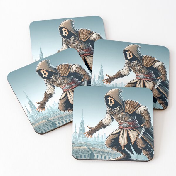 Item preview, Crypto's Creed: Rise of the Bitcoin Assassin designed and sold by Ultraviolet1337.