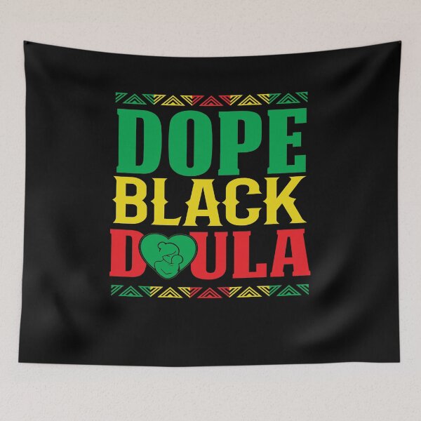 Item preview, Dope Black Doula, Doula Midwife, Birth Worker, CNM Student, Women's Health Professional designed and sold by behindthefacts.