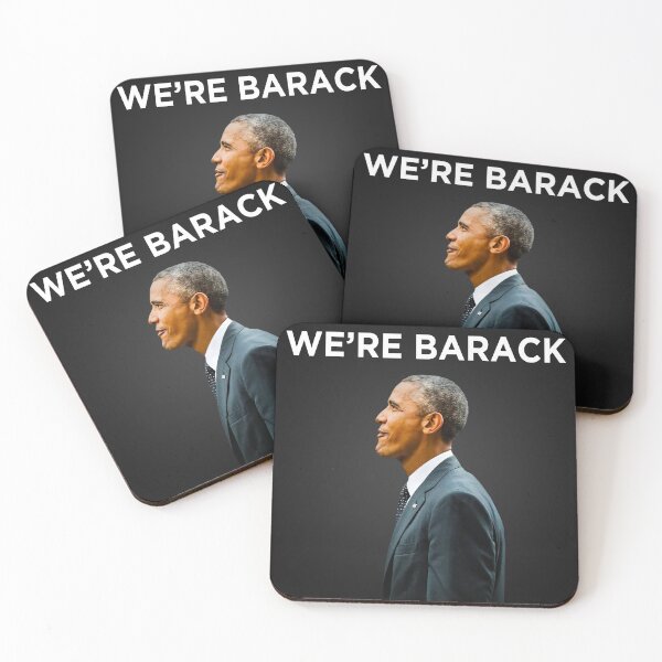 Item preview, We're Barack - Obama "we're back" meme designed and sold by USA Design.