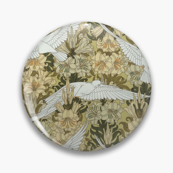 Item preview, Maurice Pillard, Doves and Lilies designed and sold by Suzana Djordjevic.