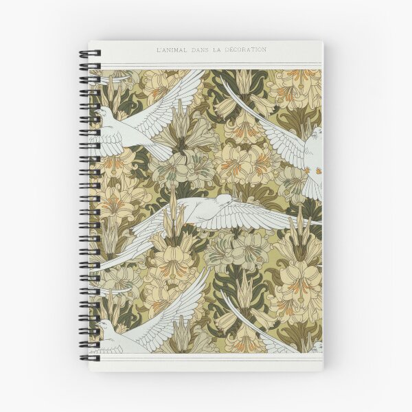 Item preview, Maurice Pillard, Doves and Lilies designed and sold by Suzana Djordjevic.
