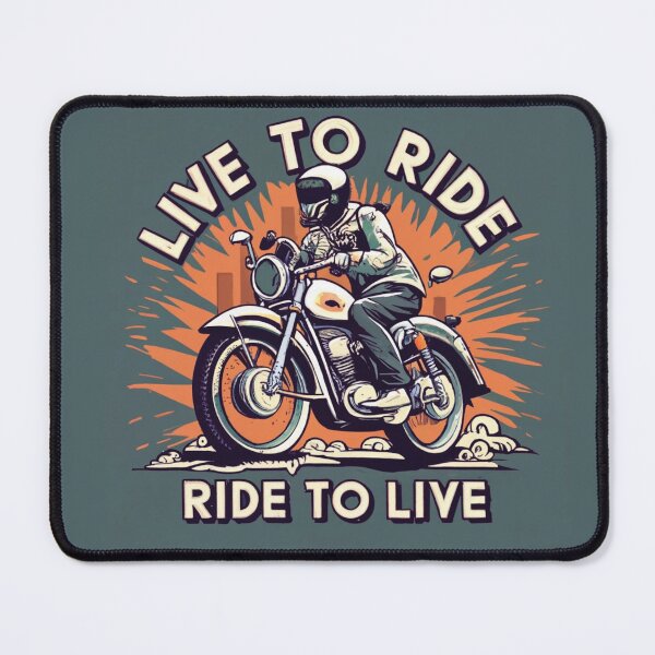 Item preview, Live to ride, ride to live!  designed and sold by Scorpion Creative.