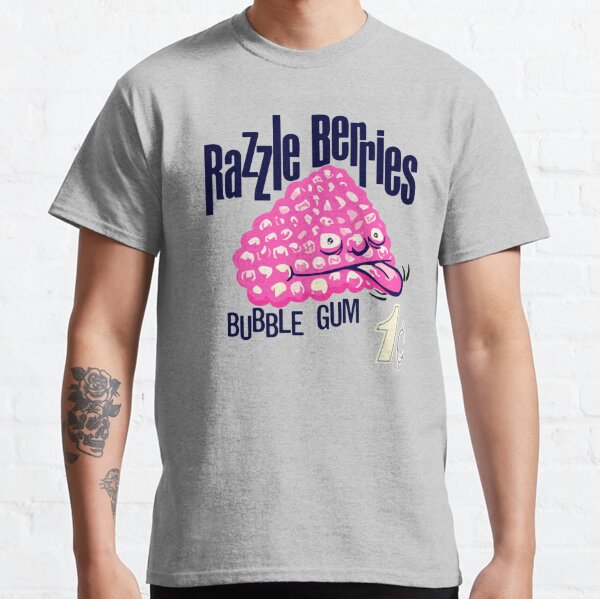 Razzle Berries Bubble Gum Vintage Graphic Classic T-Shirt