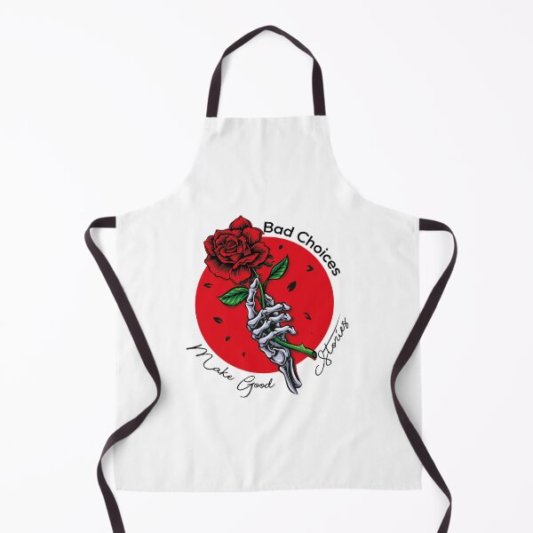 Item preview, Bad Choices make Good Stories, Skelton, Red Flower, Wife Gift, romantic flower designed and sold by medchb.
