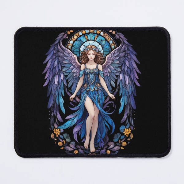 Item preview, Stained Glass Angel Pattern designed and sold by Desfix.