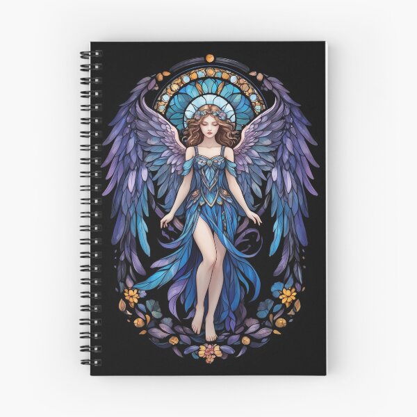 Aperçu de l'œuvre Motif d'ange en vitrail créée et vendue par Desfix.