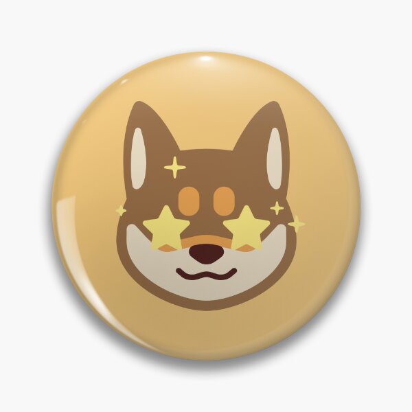 Item preview, Kurumii Sesame Shiba Inu emote with star eyes designed and sold by MINIMOillu.