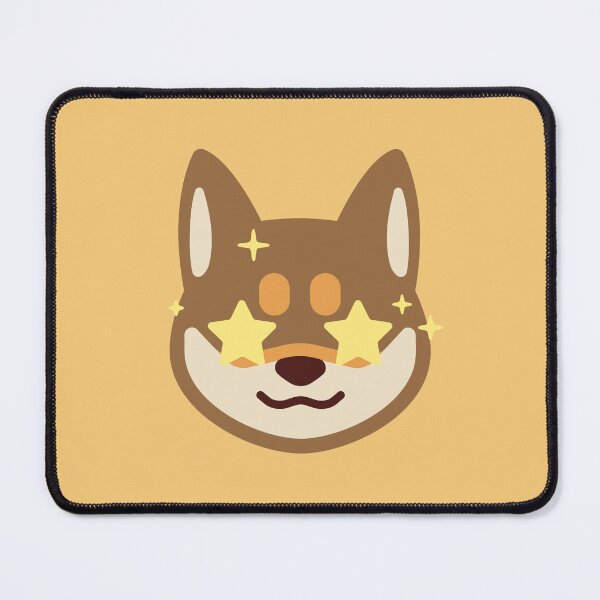Item preview, Kurumii Sesame Shiba Inu emote with star eyes designed and sold by MINIMOillu.