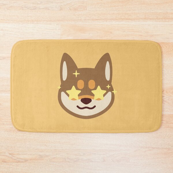 Item preview, Kurumii Sesame Shiba Inu emote with star eyes designed and sold by MINIMOillu.