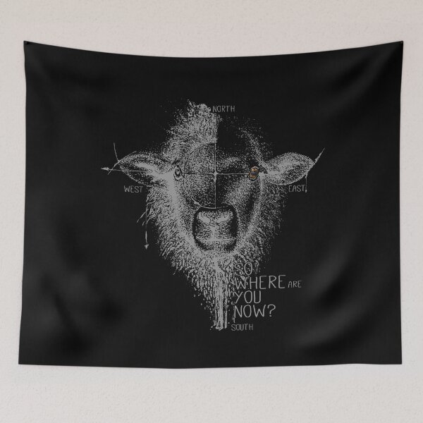 Item preview, Who is the sheep? in black designed and sold by Marcin Glawdel.