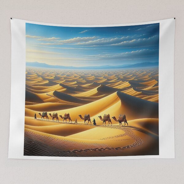Item preview, Sahara Desert - AI Art designed and sold by Oilix.